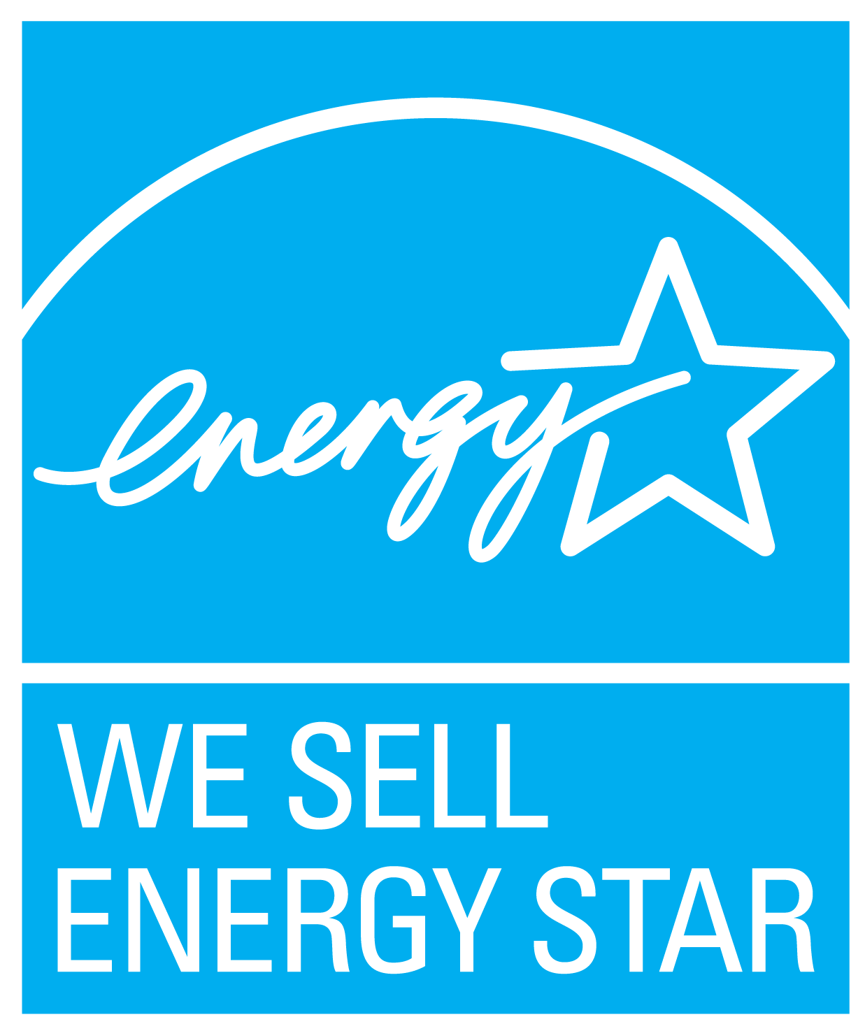 Energy Star logo with sales message.